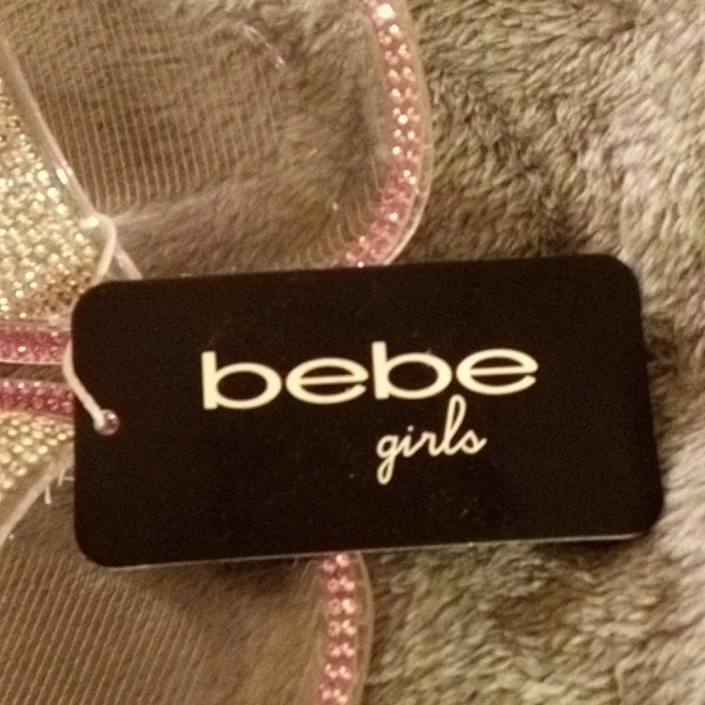 NEW BEBE GIRLS SLIDES SANDELS SIZES 2+4+12
